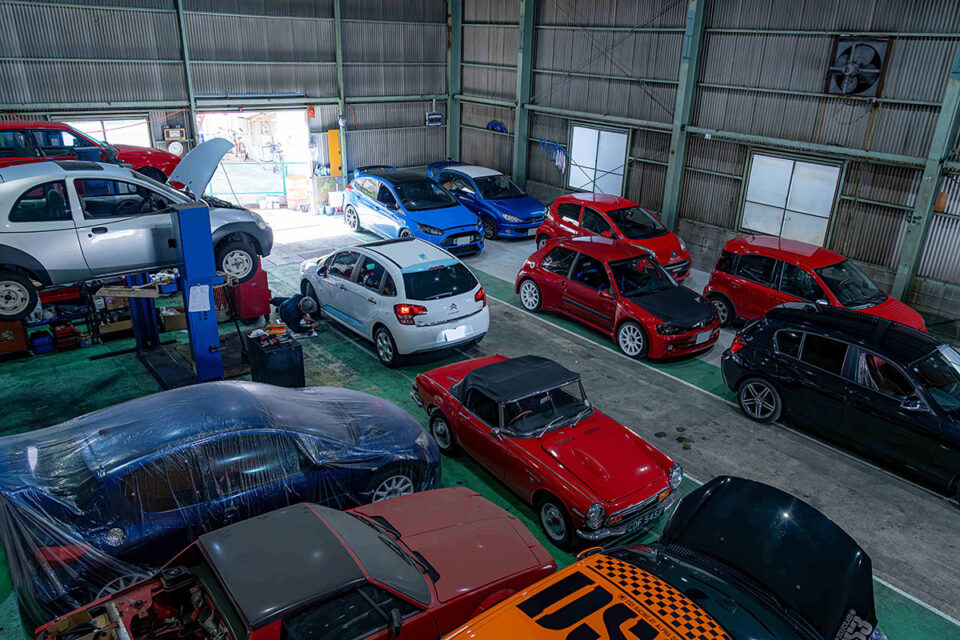 ワイエムワークス庫内