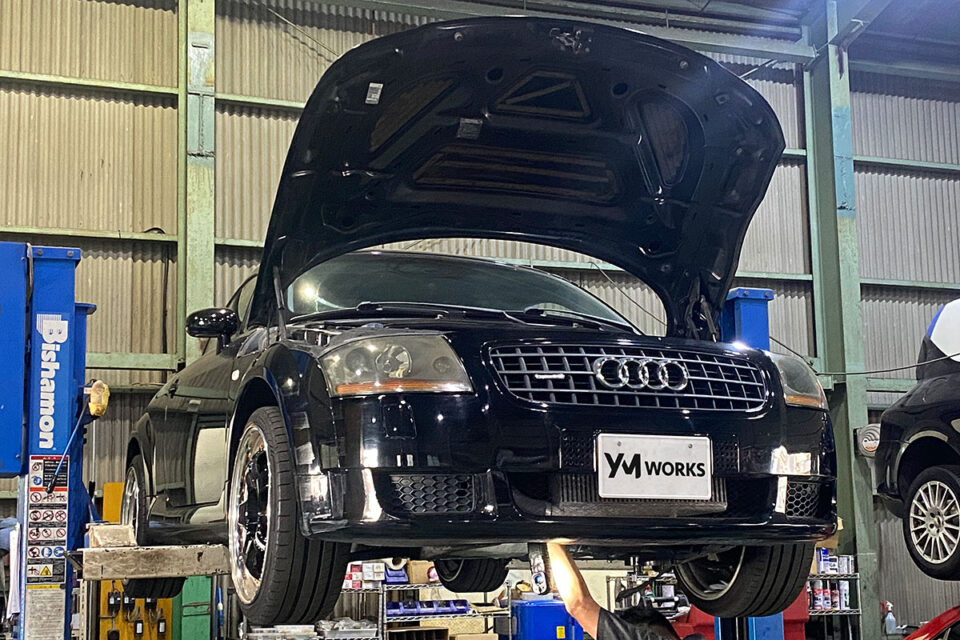 アウディ TT 1.8T クワトロ(Audi TT 1.8T Quattro)の燃料ポンプ交換 | 奈良県奈良市のO様