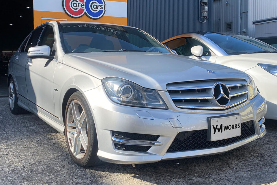 メルセデス・ベンツ C200 CGI ブルーエフィシェンシー（Mercedes-Benz C200 CGI Blue Efficiency）のブレーキ交換 | 大阪府堺市の Y様