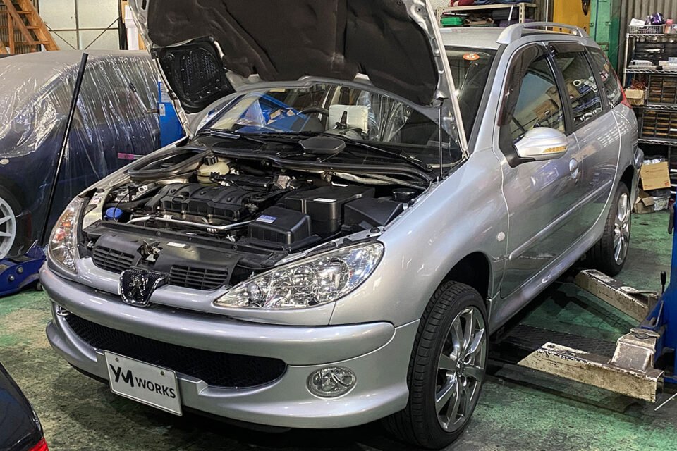 プジョー 206SW XS（Peugeot 206SW XS）の車検｜大阪府八尾市のT様