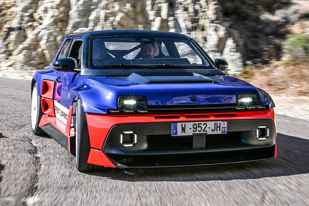 伝説の「ターボ」がBEVで蘇る。ドリフト専用モンスター ルノー 5 ターボ 3E(Renault 5 Turbo 3E)!