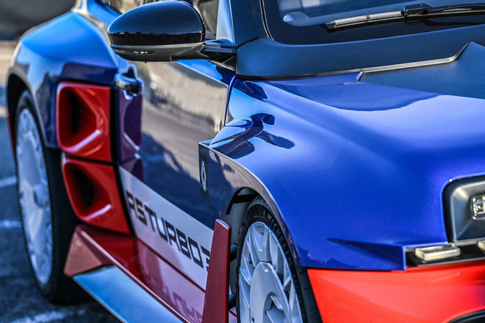 伝説の「ターボ」がBEVで蘇る。ドリフト専用モンスター ルノー 5 ターボ 3E(Renault 5 Turbo 3E)!