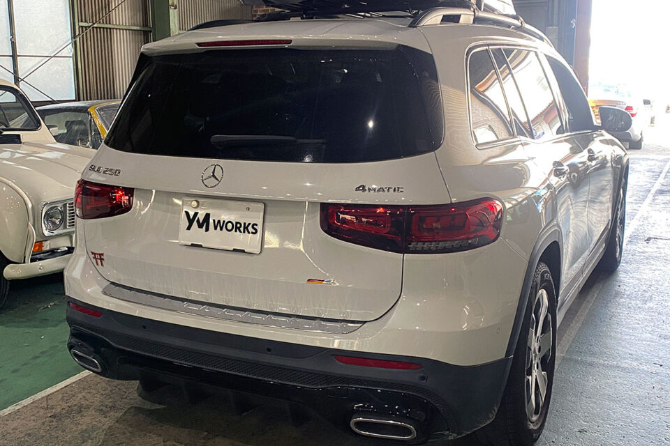 メルセデス・ベンツ GLB250 4マチック(Mercedes-Benz GLB250 4MATIC)のスタッドレスタイヤホイールの脱着交換|大阪府大阪狭山市のK様