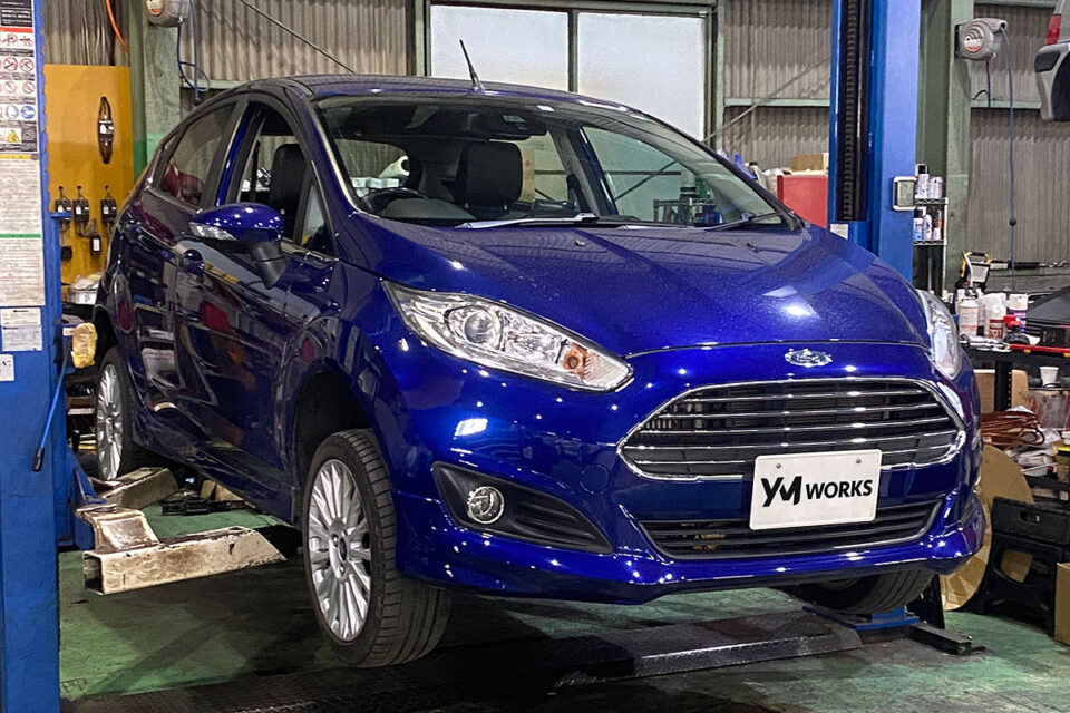 フォード フィエスタ 1.0 エコブースト（Ford Fiesta 1.0 EcoBoost）のタイヤ交換｜奈良県吉野郡のI様