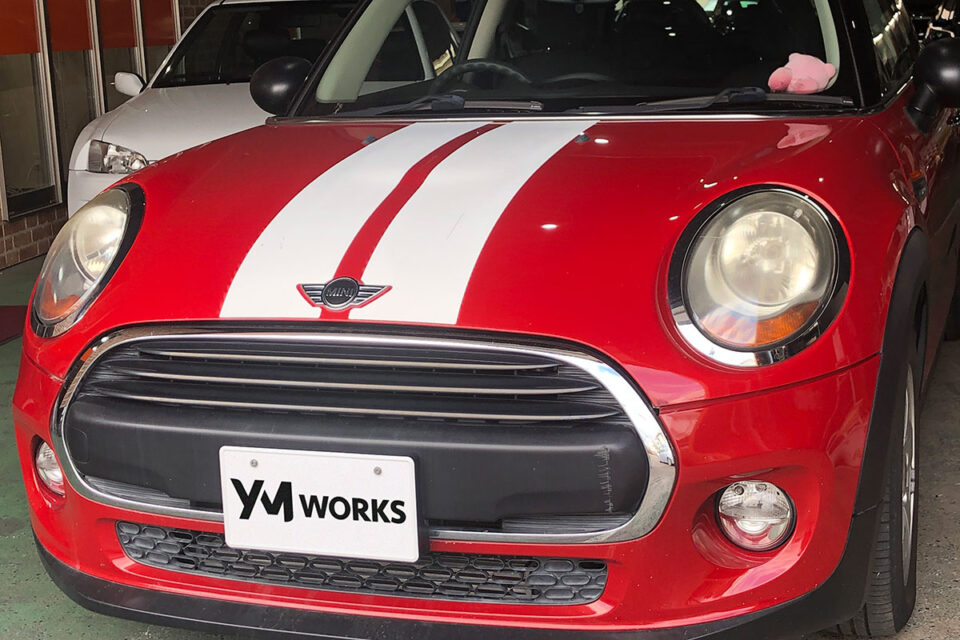 BMW ミニ ワン（BMW MINI One）の車検｜大阪府藤井寺市のS様