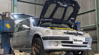 プジョー 106S16(Peugeot 106S16)の燃料系修理・エンジンオイル交換 プジョー 106S16(Peugeot 106S16)の燃料系修理・エンジンオイル交換