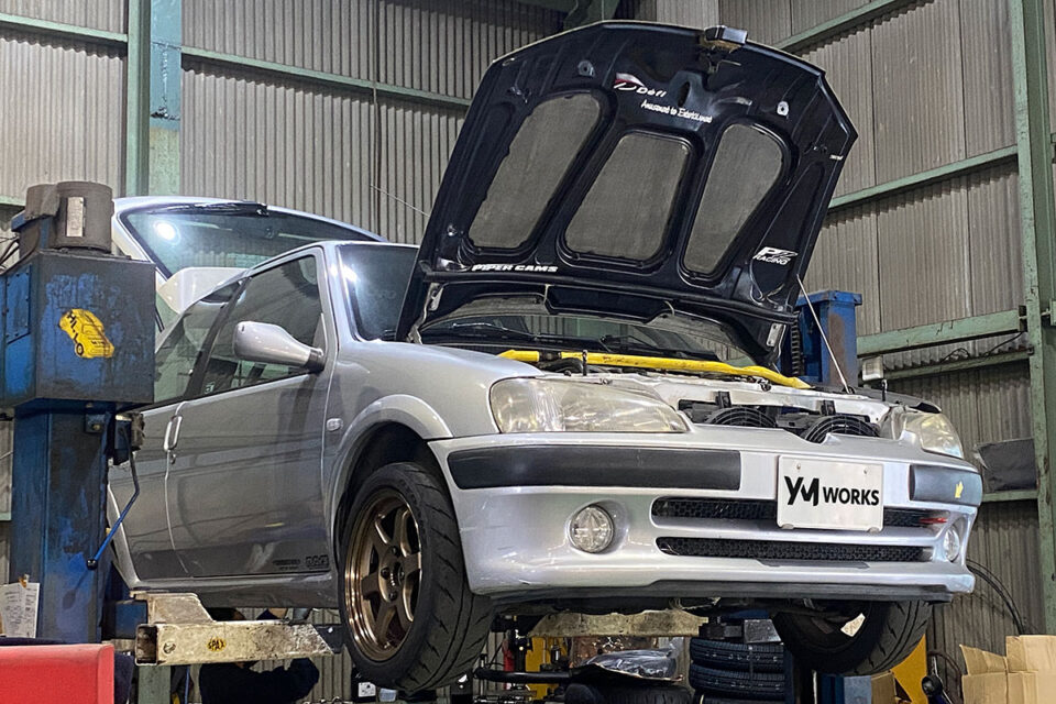 プジョー 106S16（Peugeot 106 S16）の燃料系修理・エンジンオイル交換 | 奈良県香芝市のO様