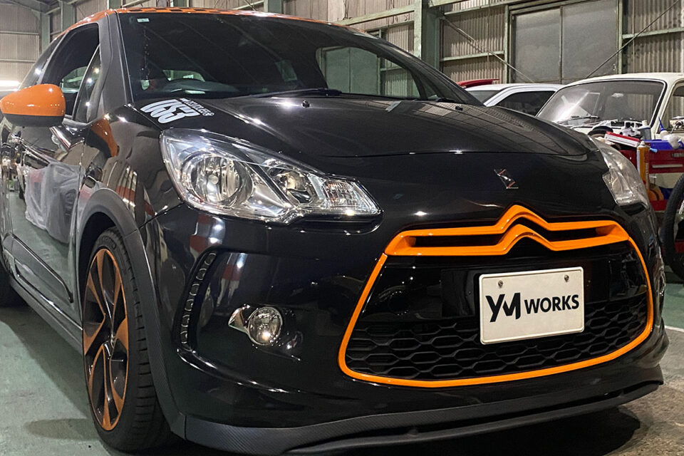 シトロエン DS3 RACING(Citroën DS3 Racing)の車検|大阪府大阪狭山市のO様