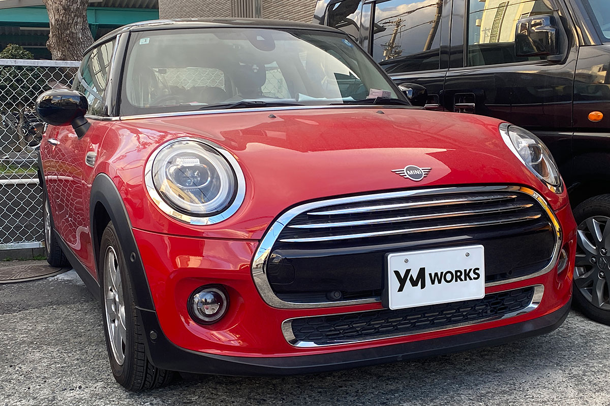 ミニ クーパー（MINI Cooper）の車検｜大阪府大東市のK様 | ワイエム