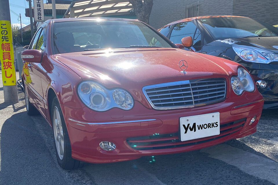 メルセデス・ベンツ C320（Mercedes-Benz C320）の12ヶ月点検｜兵庫県神戸市北区のI様