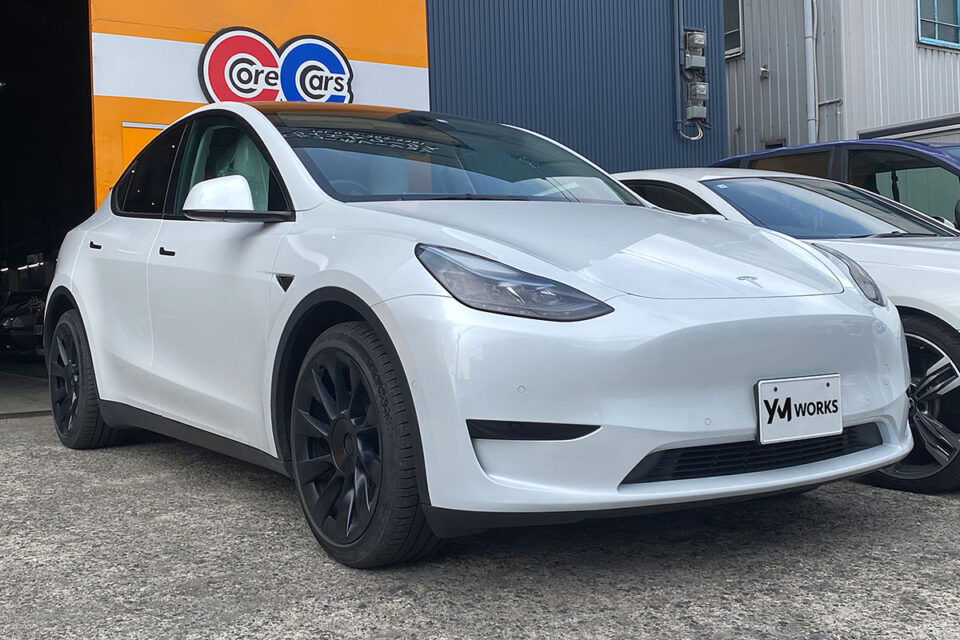 テスラ モデルY RWD(Tesla Model Y RWD)の車検|大阪府堺市堺区のK様
