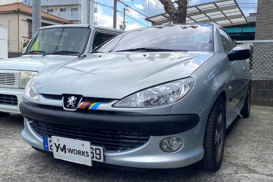 プジョー 206CC S16（Peugeot 206 CC S16）の車検｜大阪府泉佐野市のO様