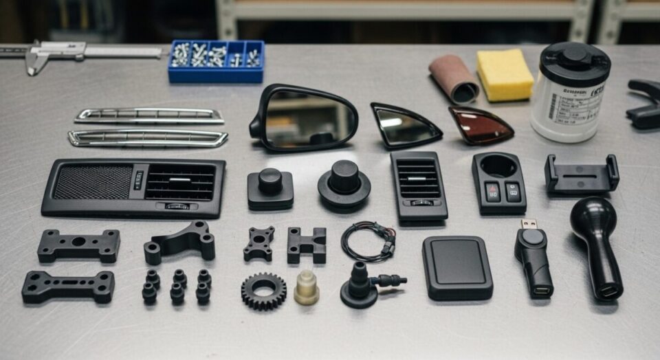 素材・強度にこだわった実用部品