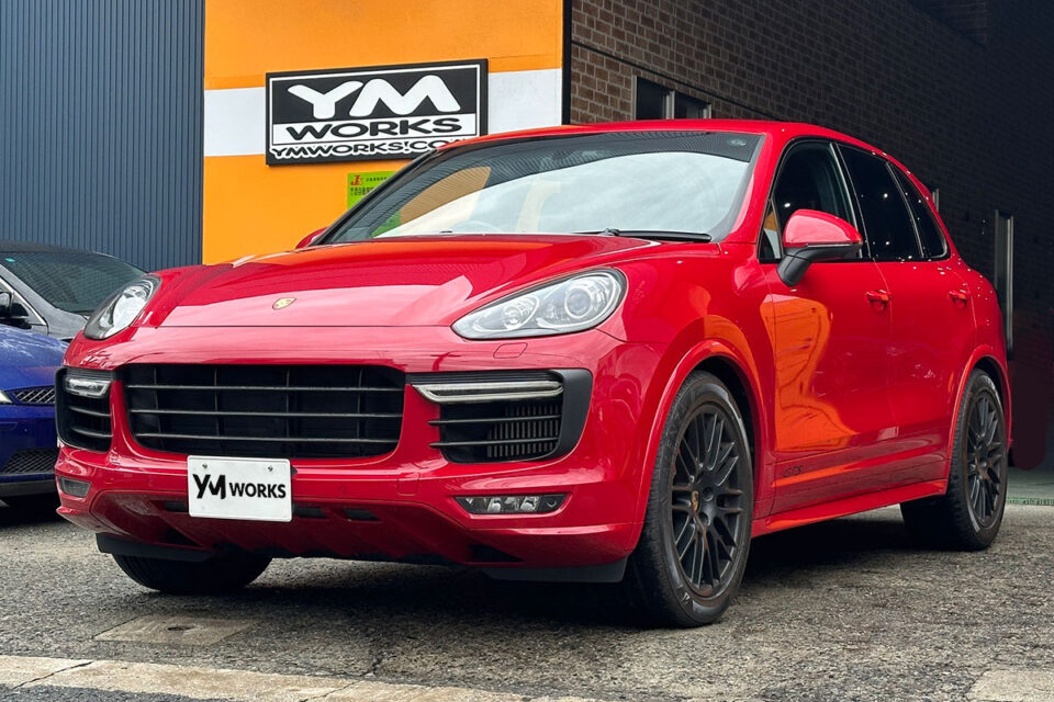 ポルシェ カイエン GTS(Porsche Cayenne GTS)の車検|兵庫県宝塚市のK様