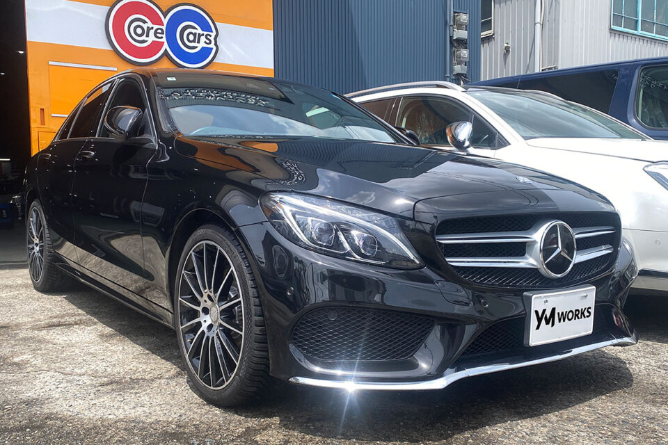 メルセデス・ベンツ C250 スポーツ（Mercedes-Benz C250 Sports）の車検｜大阪府藤井寺市のY様