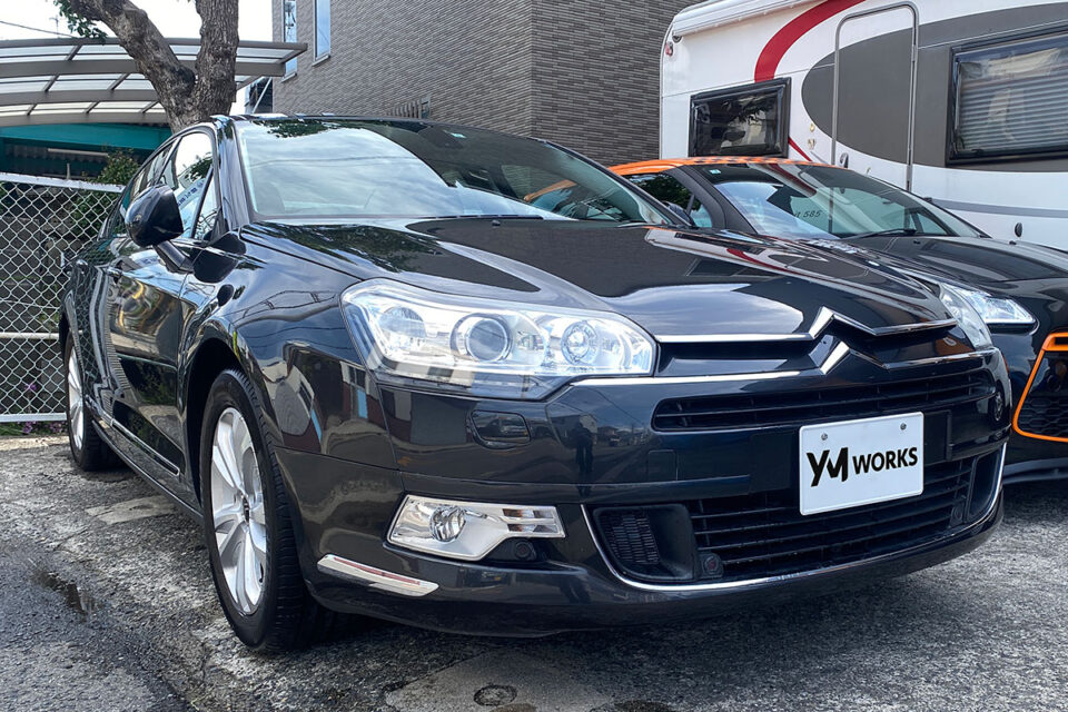 シトロエン C5 エクスクルーシブ(Citroën C5 Exclusive)の車検|兵庫県尼崎市のH様