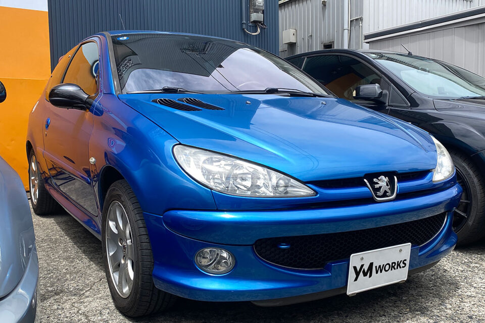 プジョー 206 RC（Peugeot 206 RC）の一般整備 クラッチワイヤー交換｜兵庫県尼崎市のS様