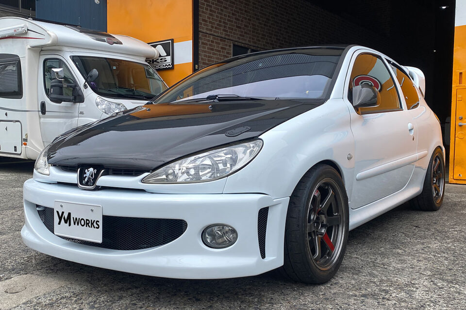 プジョー 206 RC(Peugeot 206 RC)のレストア ボディ全塗装・エンジン/ミッション移植|千葉県松戸市のK様