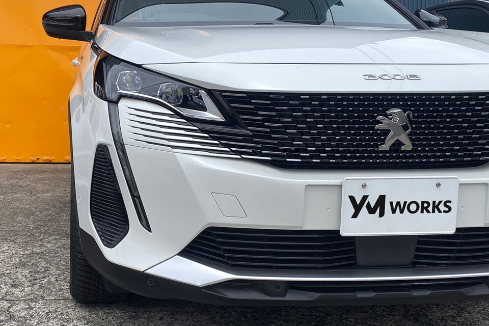ガラスコーティング施工事例｜プジョー 3008 GT（PEUGEOT 3008 GT）｜大阪府大阪市 A様