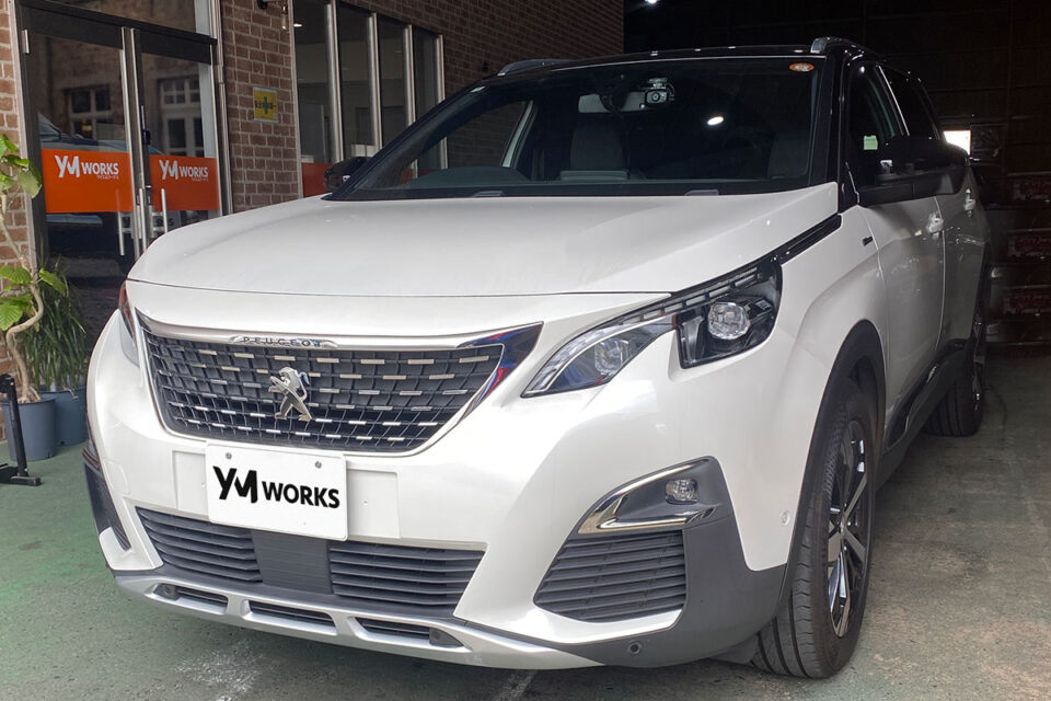 プジョー 5008 GT ブルーHDi(Peugeot 5008 GT Blue HDi)の一般整備 エンジンオイル交換 | 大阪府松原市のE様