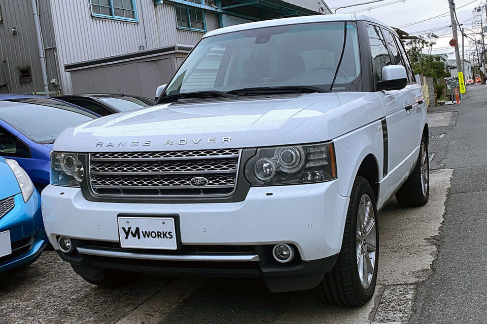 ランドローバー レンジローバー ヴォーグ 5.0 V8 スーパーチャージド（Land Rover Range Rover Vogue 5.0 V8 SuperCharged ）の車検｜大阪府箕面市の（株）K様