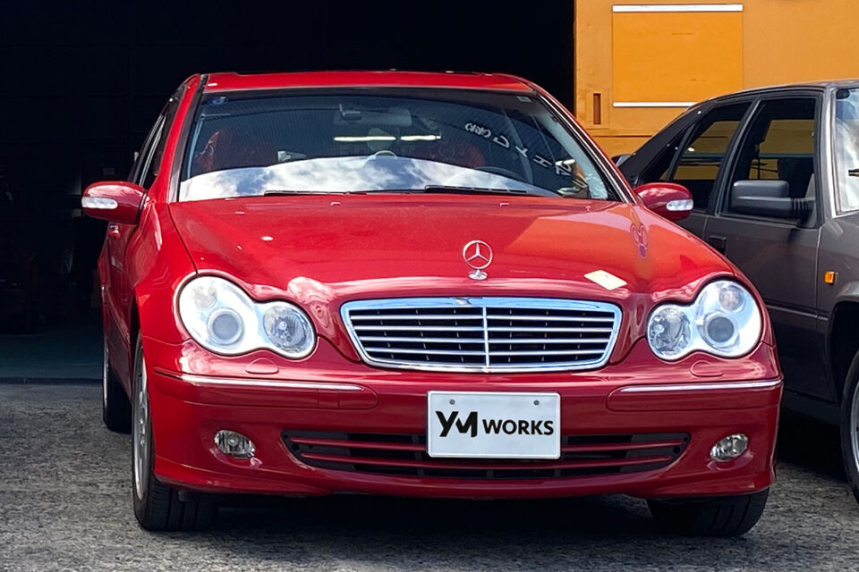 メルセデス・ベンツ C320(Mercedes-Benz C320)の一般整備 ヘッドライト交換 | 兵庫県神戸市のI様