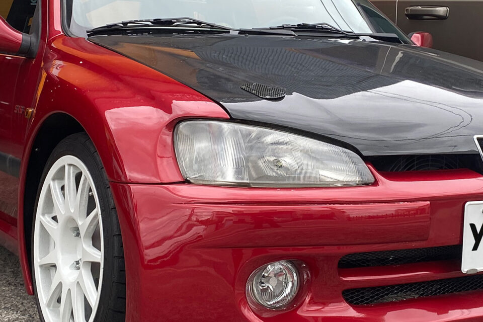 プジョー 106 S16 マキシ仕様(Peugeot 106 S16 Maxi)のヘッドライトコーティング他 | 兵庫県三田市のU様