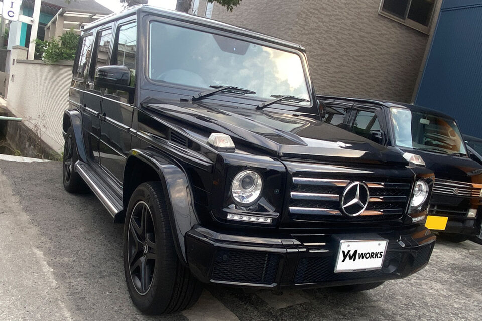 メルセデス・ベンツ G350d(Mercedes-Benz G350d)の一般整備 タイヤローテーション|大阪府河内長野市のY様