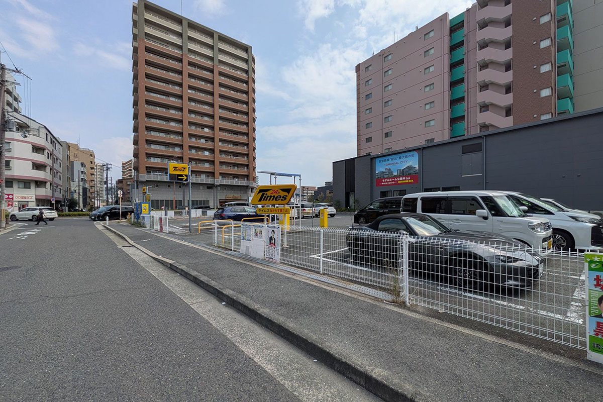 タイムズなかもず第14駐車場の様子