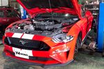 フォード マスタング 5.0 V8 GT（Ford Mustang 5.0 V8 GT）の12ヶ月点検｜徳島県徳島市の（有）K様