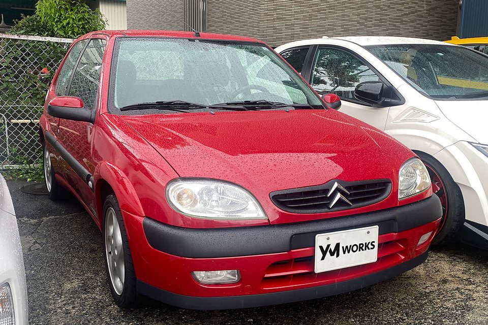 シトロエン サクソ VTS 1.6 16V(Citroën Saxo VTS 1.6 16V)の車検|大阪府大阪狭山市のT様
