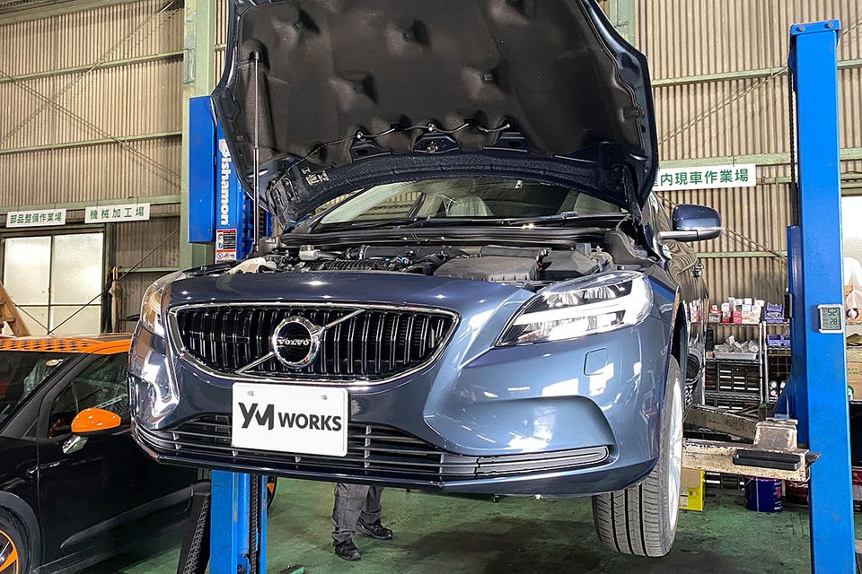 ボルボ V40 D4 インスクリプション(Volvo V40 D4 Inscription)の12ヶ月点検|大阪府大阪市のM様